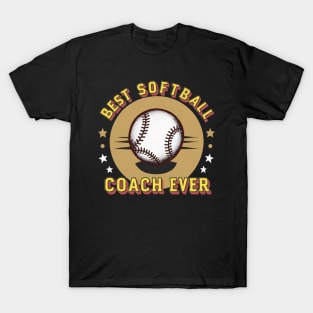 Best Softball Coach Ever T-Shirt